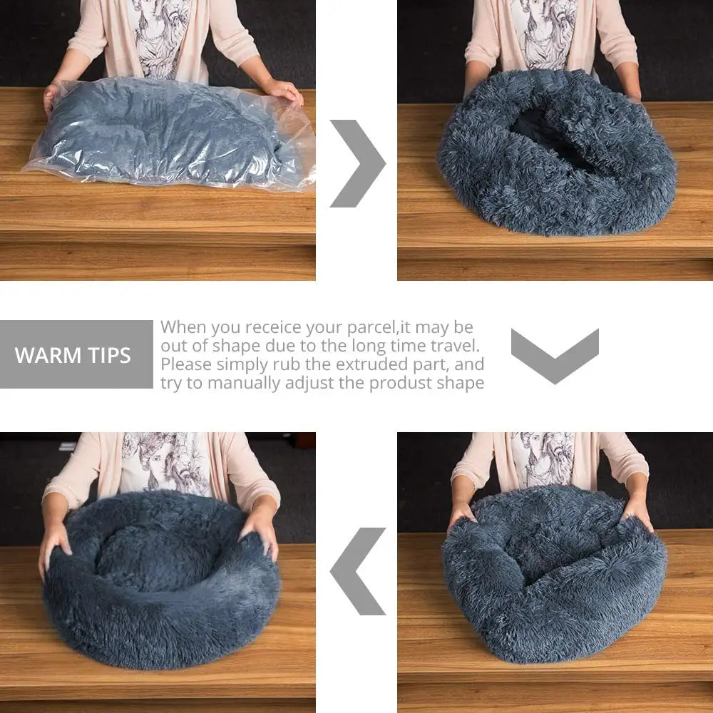 CalmPaws™ Anti-Anxiety Calming Pet Bed