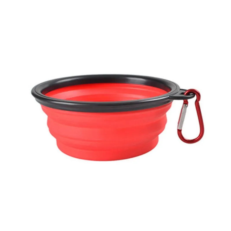 Collapsible Silicone Pet Travel Bowl