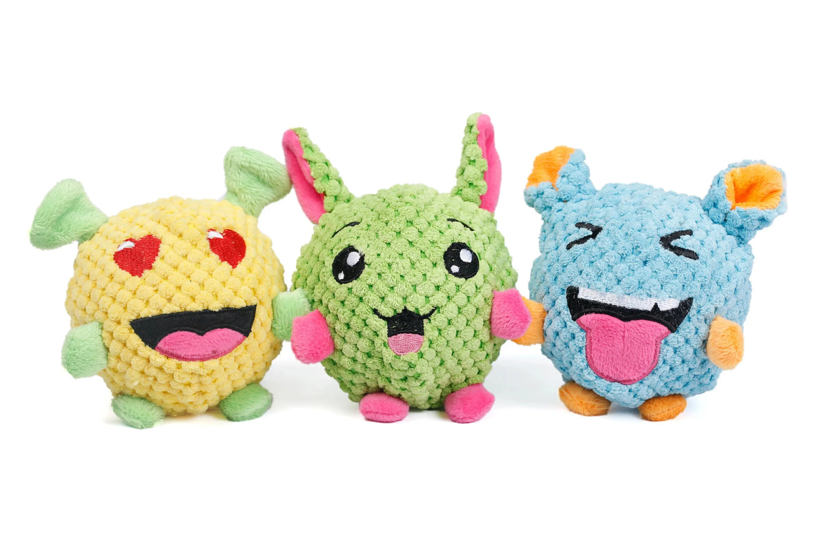 Interactive Squeaky Ball Dog Toy