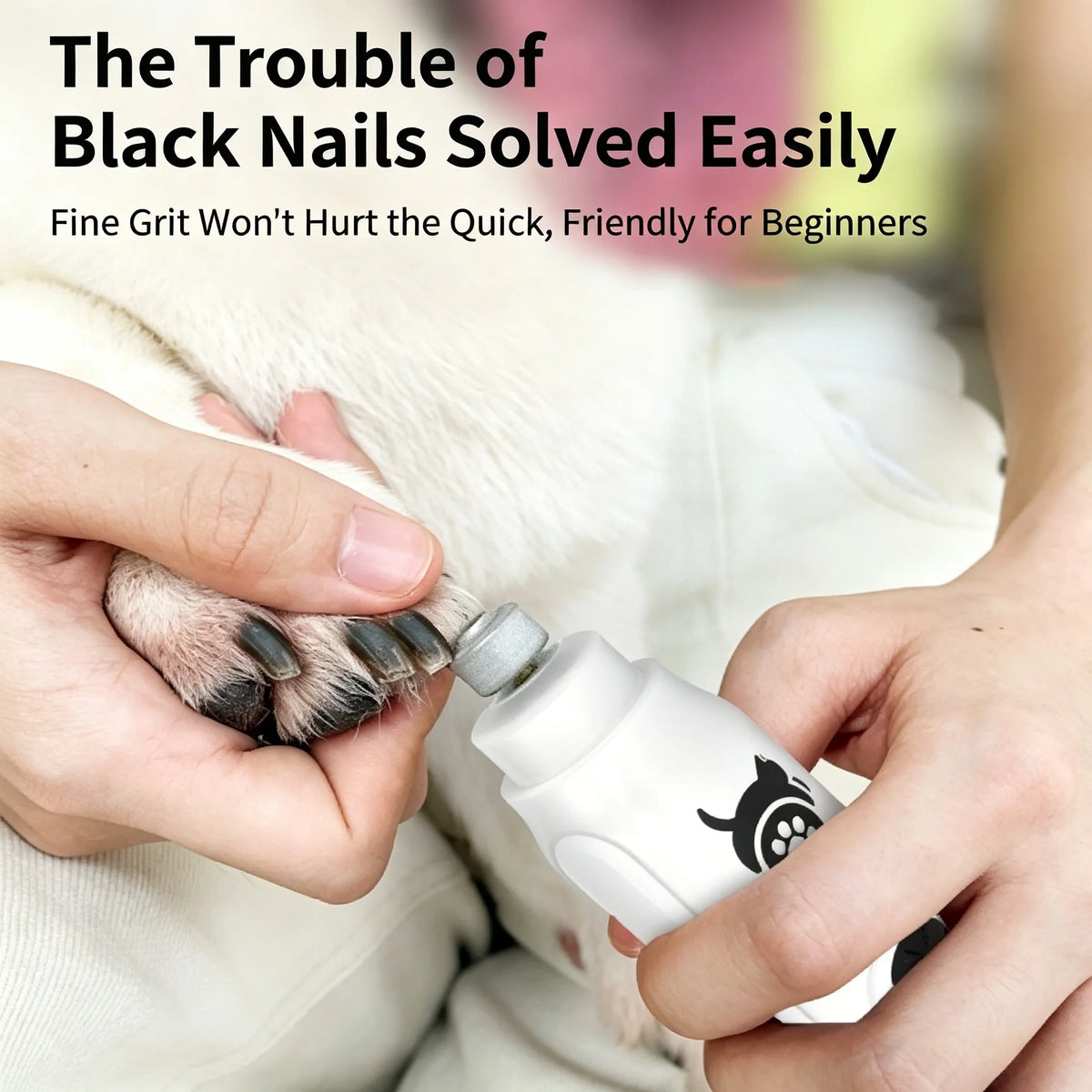 LCD Display Pet Nail Grinder