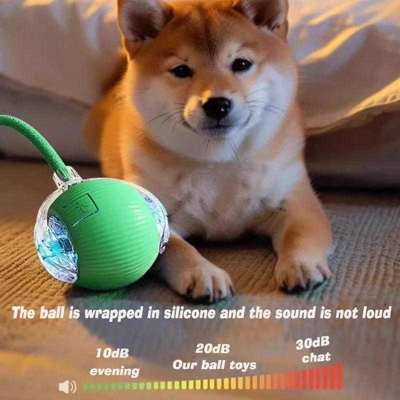 CalmPaws Smart Chase - Automatic Rolling Interactive Dog Toy