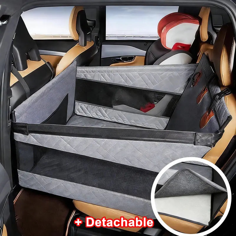 Full Coverage Pet Car Nest Bed