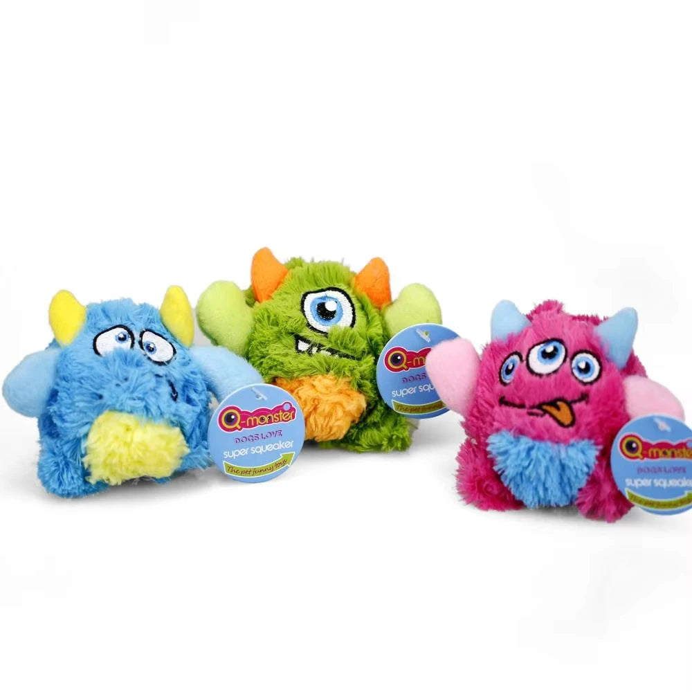 Interactive Squeaky Ball Dog Toy